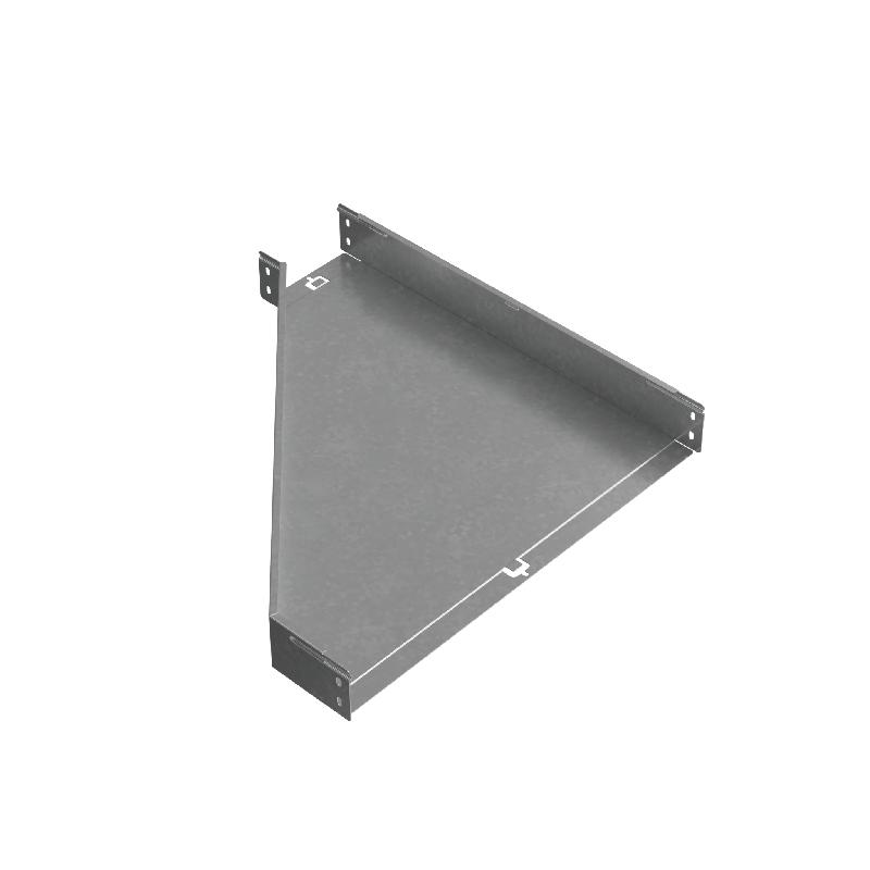 Переходник для лотка правый 80х150-600 сталь 1мм "ПЛЮС" PDplus80-150-600-R HD КМ PL1586