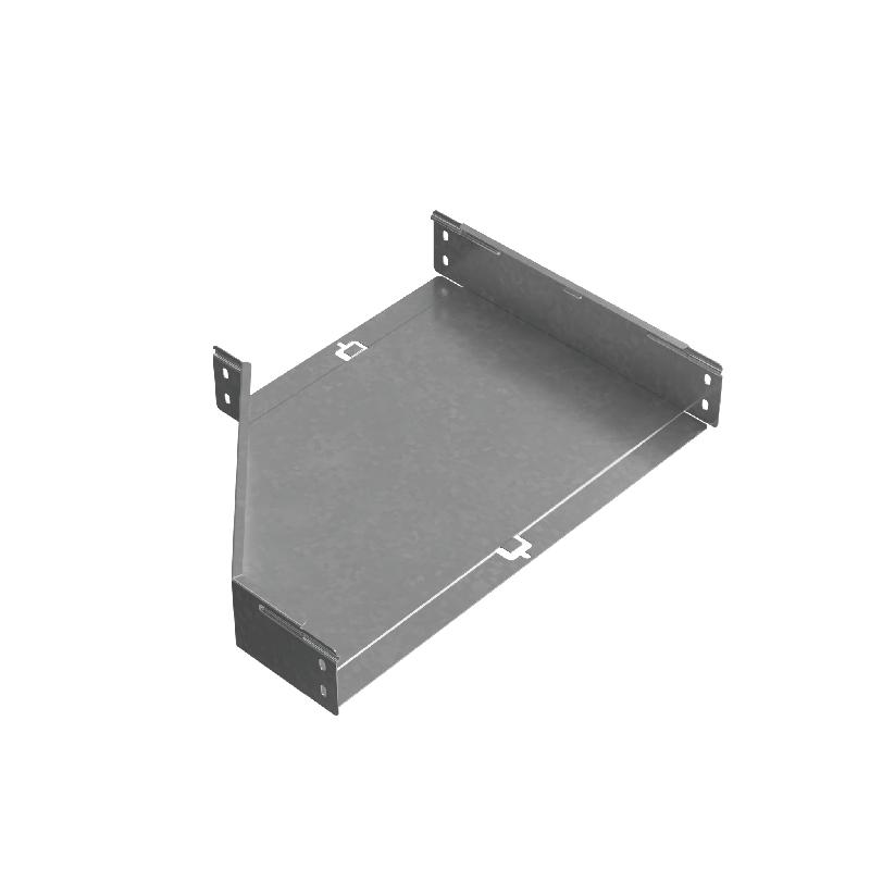 Переходник для лотка правый 80х300-500 сталь 1мм "ПЛЮС" PDplus80-300-500-R HD КМ PL1592