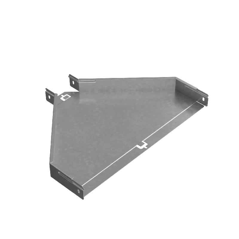 Переходник для лотка центральный 50х100-500 сталь 1мм "ПЛЮС" PDplus50-100-500-C КМ PL0768