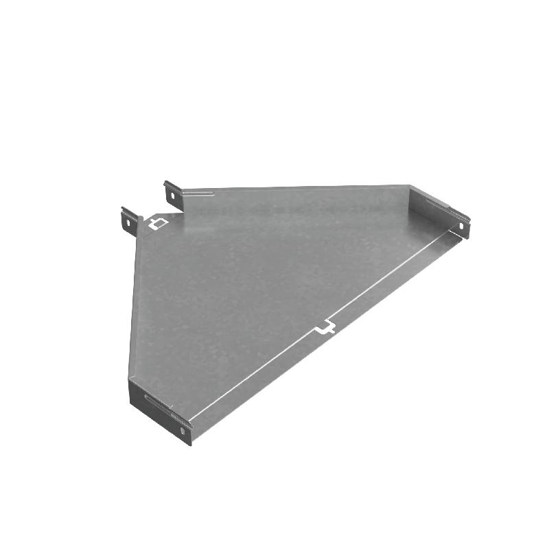 Переходник для лотка центральный 50х100-600 сталь 1мм "ПЛЮС" PDplus50-100-600-C HD КМ PL1696