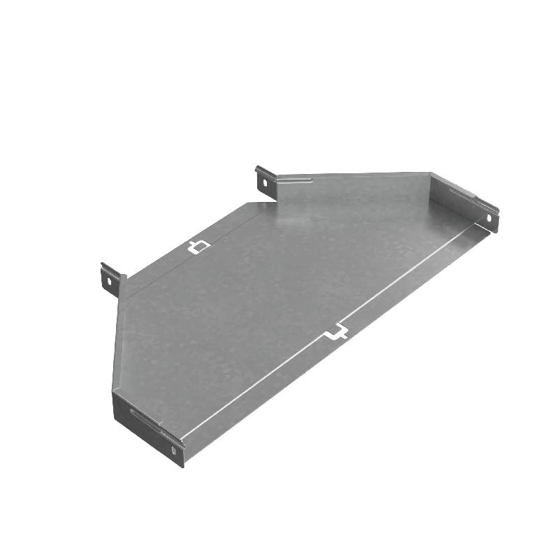 Переходник для лотка центральный 50х300-600 сталь 1мм "ПЛЮС" PDplus50-300-600-C HD КМ PL1708