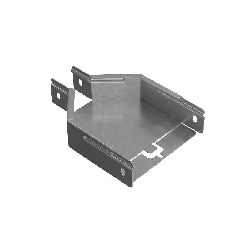 Переходник для лотка центральный 50х50-150 сталь 1мм "ПЛЮС" PDplus50-50-150-C HD КМ PL1687