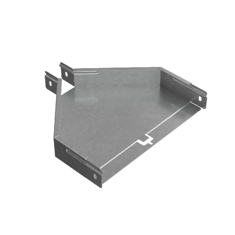 Переходник для лотка центральный 50х50-300 сталь 1мм "ПЛЮС" PDplus50-50-300-C HD КМ PL1689