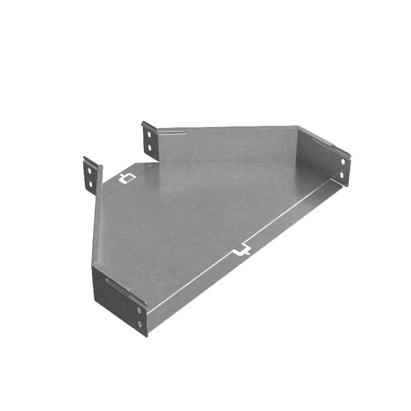 Переходник для лотка центральный 80х150-500 сталь 1мм "ПЛЮС" PDplus80-150-500-C КМ PL0794