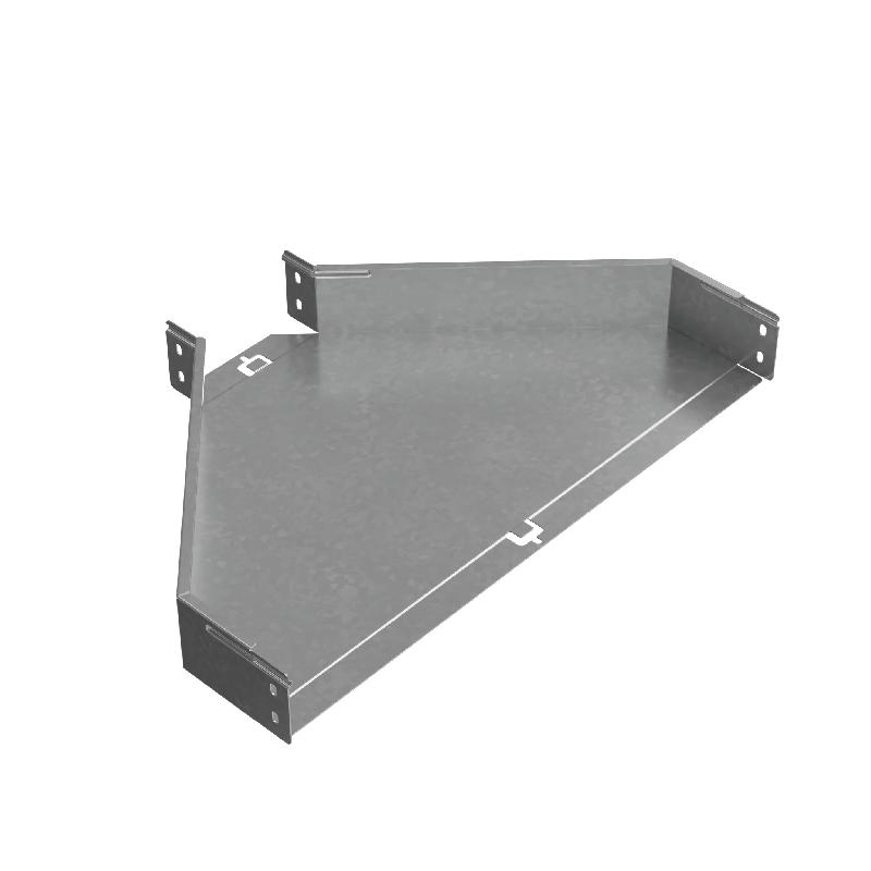 Переходник для лотка центральный 80х150-600 сталь 1мм "ПЛЮС" PDplus80-150-600-C HD КМ PL1722