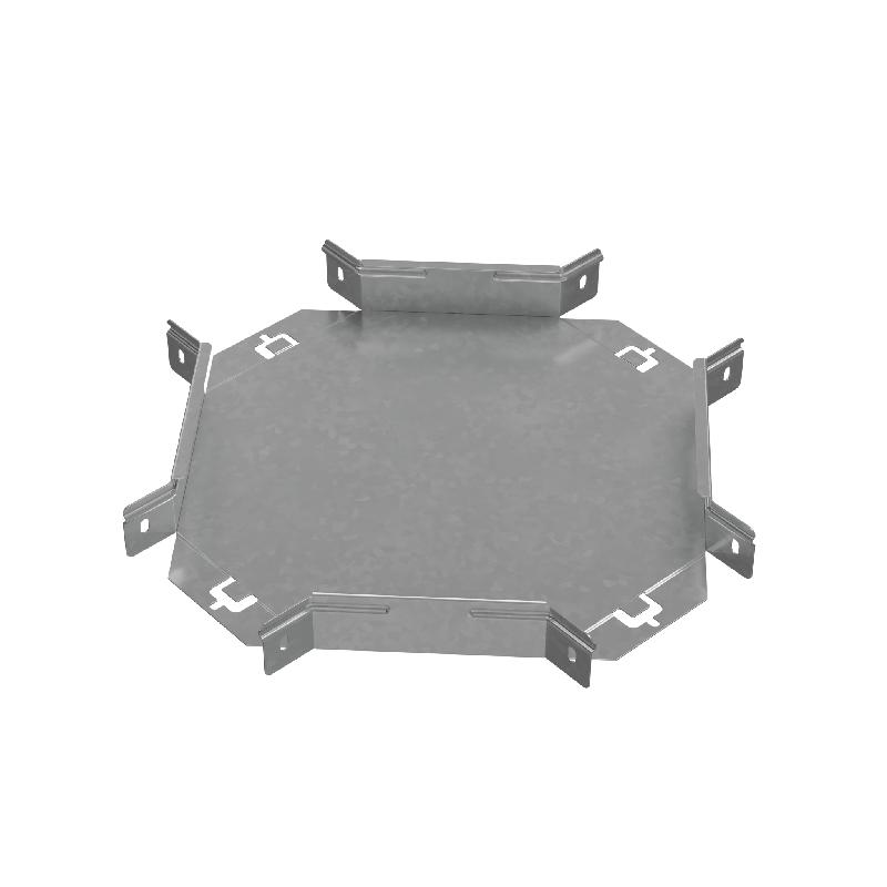 Ответвитель для лотка Х-образ. 150х50 сталь 0.8мм "ПЛЮС" XDplus50-150 КМ PL0603