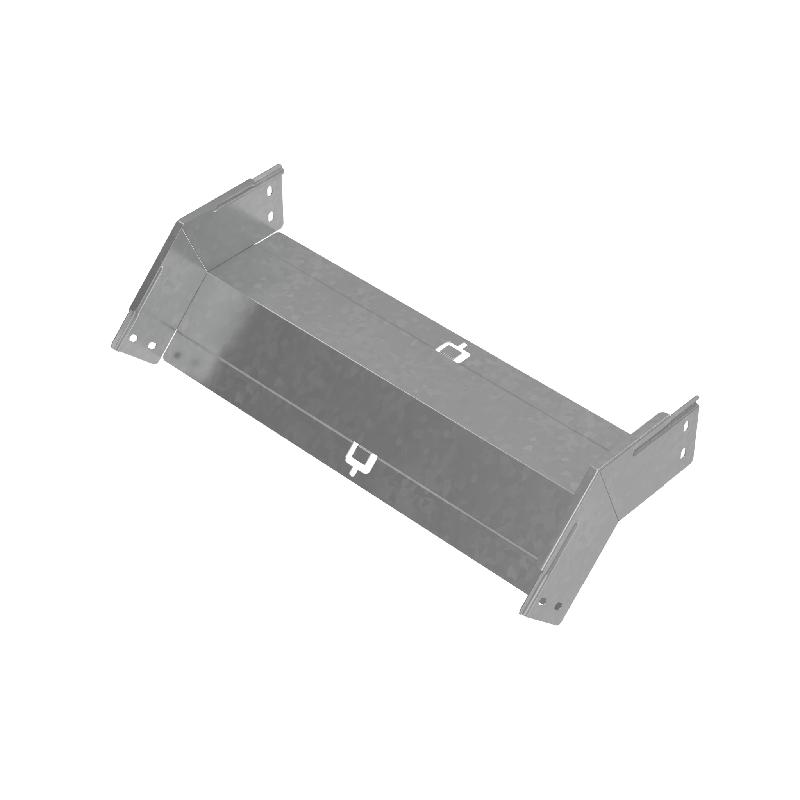 Угол для лотка вертикальный внешний 45град. 500х80 сталь 1мм "ПЛЮС" VLplus45-80-500 HD КМ PL1475