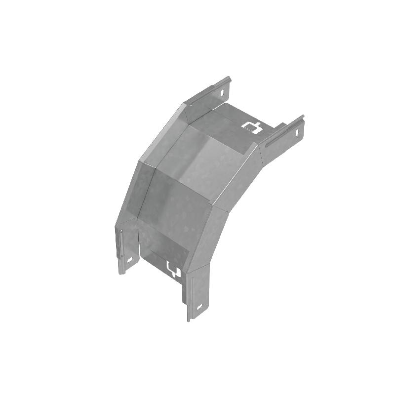 Угол для лотка вертикальный внешний 90град. 150х50 сталь 1мм "ПЛЮС" VLplus90-50-150 HD КМ PL1442