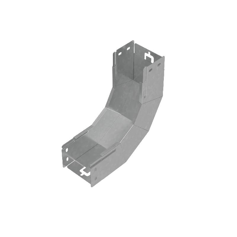 Угол для лотка вертикальный внутренний 90град. 100х80 сталь 1мм "ПЛЮС" NLplus90-80-100 КМ PL0477