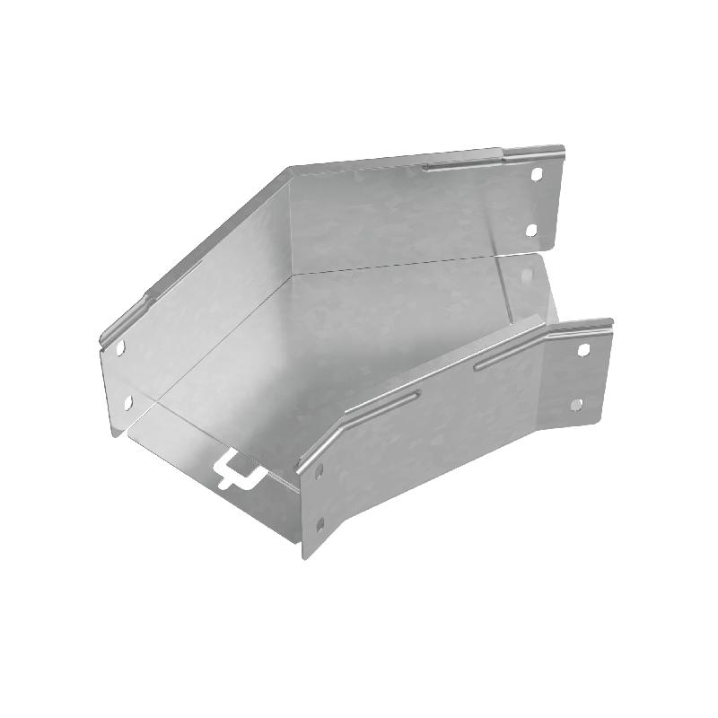 Угол для лотка горизонтальный 45град. 150х100 сталь 1мм "ПЛЮС" GLplus45-100-150 HD КМ PL1390