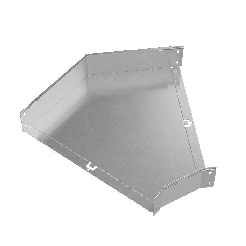 Угол для лотка горизонтальный 45град. 500х100 сталь 1.2мм "ПЛЮС" GLplus45-100-500 КМ PL0467