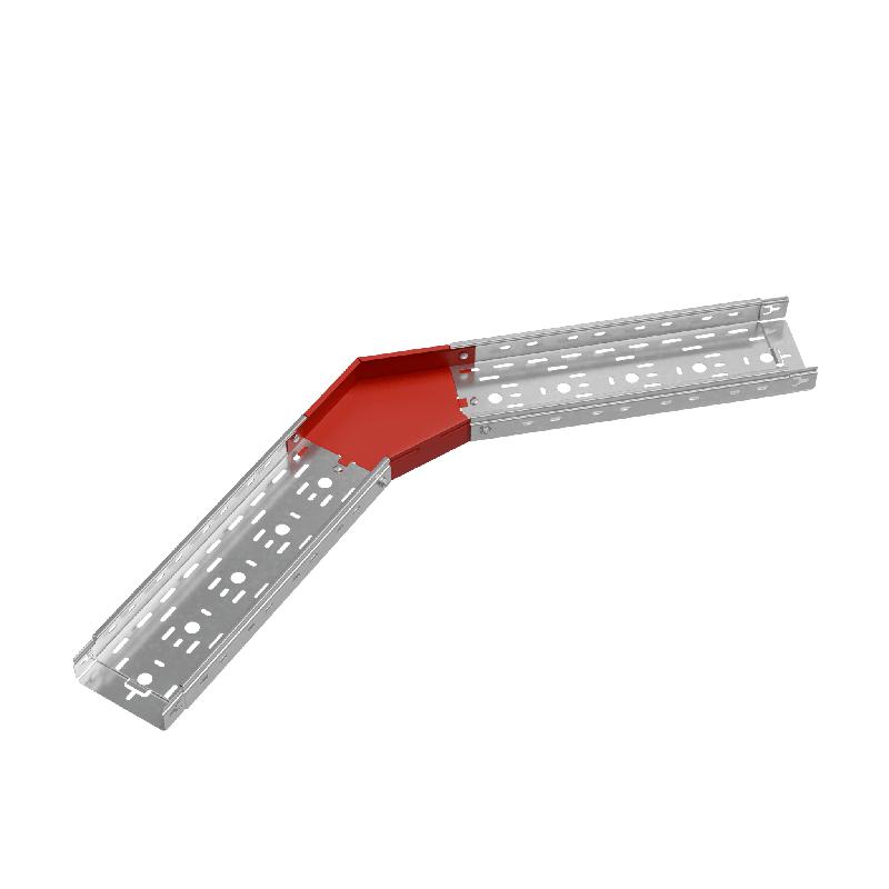 Угол для лотка горизонтальный 45град. 150х50 сталь 0.8мм "ПЛЮС" GLplus45-50-150 КМ PL0449