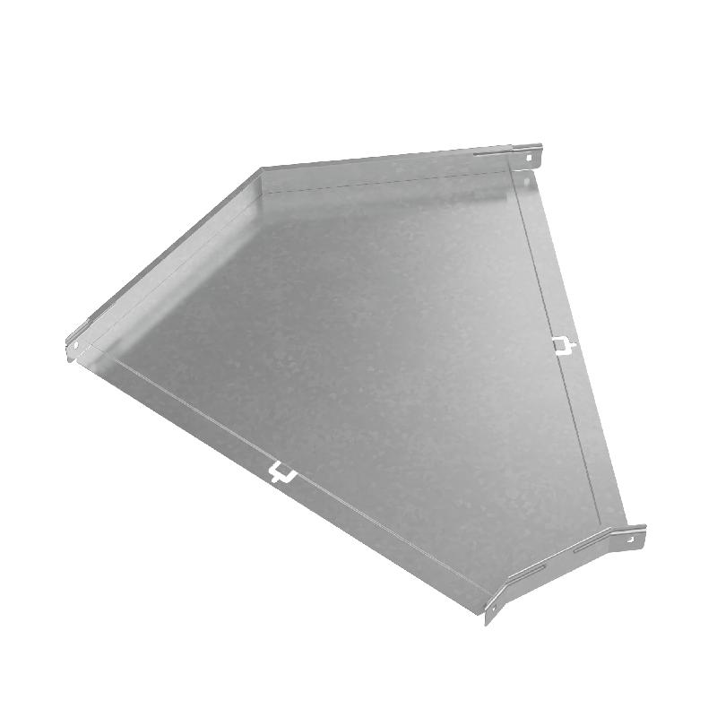 Угол для лотка горизонтальный 45град. 600х50 сталь 1.2мм "ПЛЮС" GLplus45-50-600 HD КМ PL1381