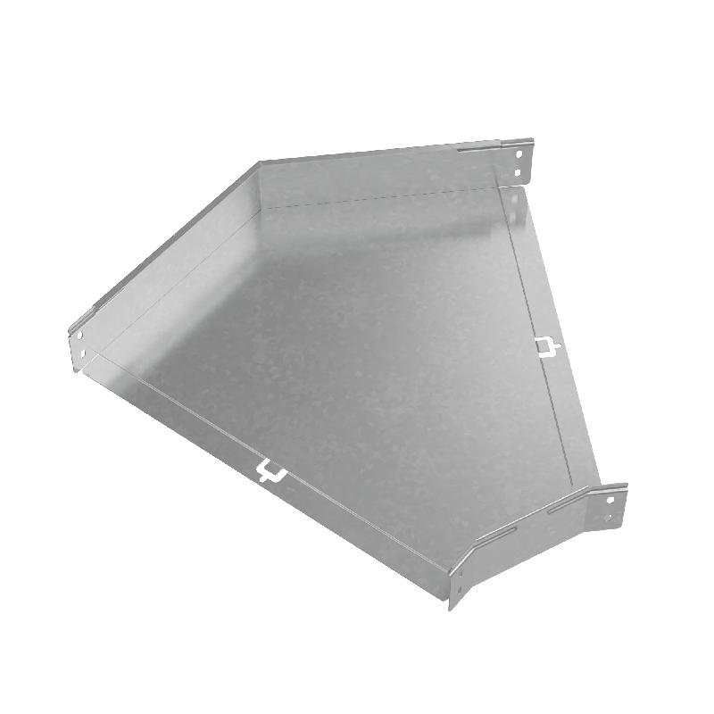 Угол для лотка горизонтальный 45град. 500х80 сталь 1.2мм "ПЛЮС" GLplus45-80-500 HD КМ PL1387