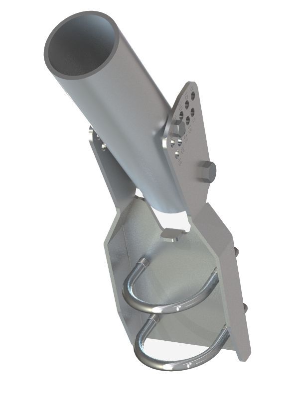 Переходник консольный с регулировкой углов установки ЛЕДЛ.059001.817 LEDEL 370000