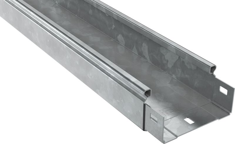 Лоток листовой неперфорир. 100х50 L3000 сталь 1мм HDZ IEK CLN10-050-100-100-3-M-HDZ