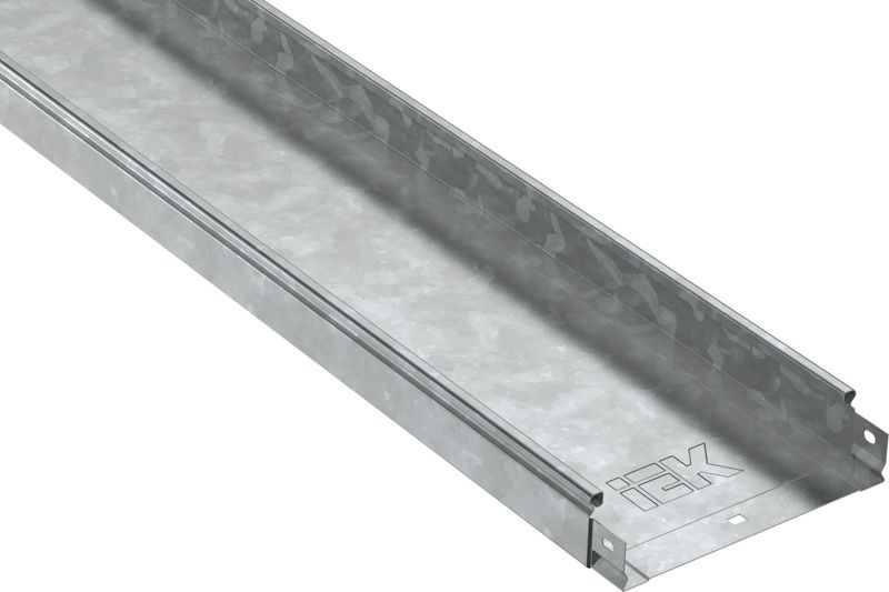 Лоток листовой неперфорир. 150х50 L3000 сталь 1мм HDZ IEK CLN10-050-150-100-3-M-HDZ