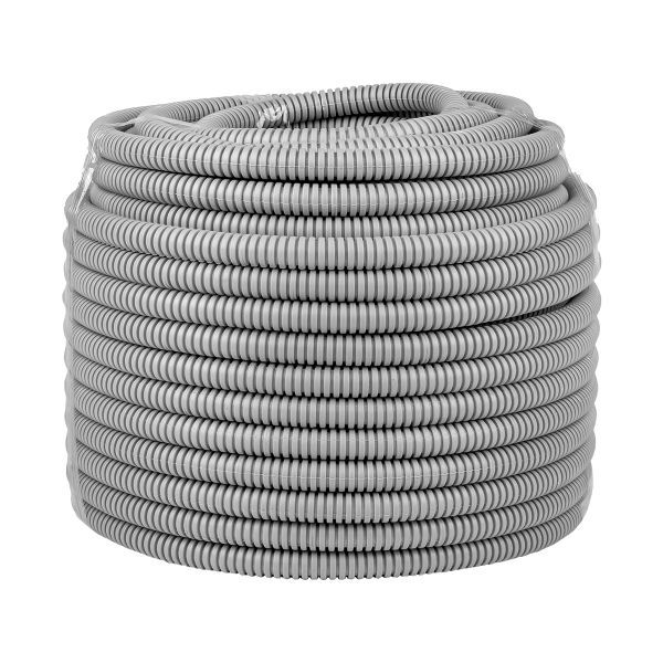 Труба гофрированная ПВХ d16мм с протяжкой (уп.50м) Plast PROxima EKF tg-z-16-50m