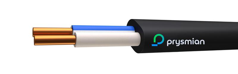 Кабель ВВГ-Пнг(А) 2х2.5 0.66кВ Ч (бухта) (м) РЭК-PRYSMIAN 1402050101