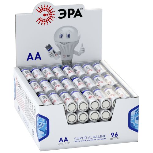 Элемент питания алкалиновый AA/LR6 LR6-4S promo-box (уп.4шт) Эра Б0018951