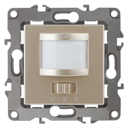 Датчик движения 12-4103-04 2-проводной 180-250В 200Вт шампань ЭРА Б0031254