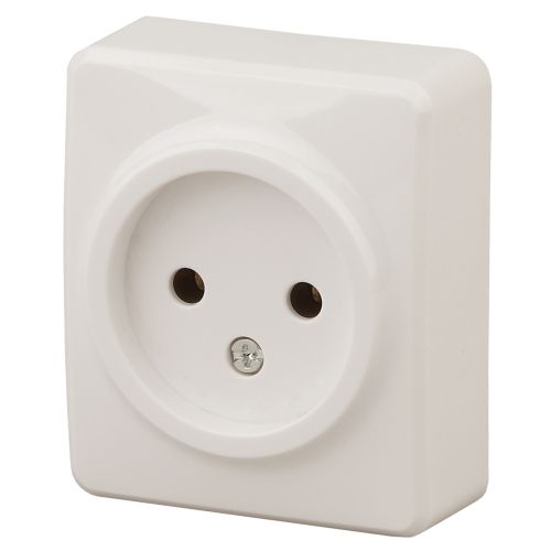 Розетка 1-м ОП Эра Эксперт 11-2201-02 16А IP20 250В 2P сл. кость Эра Б0031552