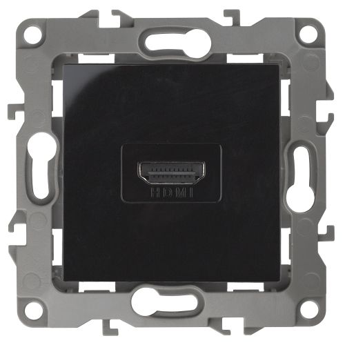 Розетка 12-3114-06 HDMI черн. ЭРА Б0027486