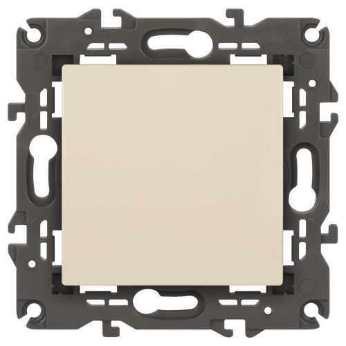 Переключатель 1-кл. СП Elegance 14-1103-02 10А IP20 250В 10AX механизм сл. кость Эра Б0034223