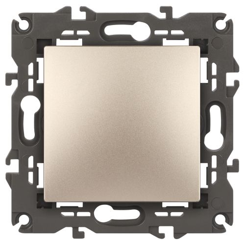 Переключатель перекрестный 1-кл. СП Elegance 14-1108-04 10А IP20 250В 10AX механизм шампань Эра Б0034260