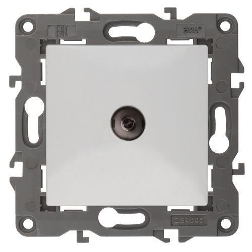 Розетка телевизионная проходная TV Elegance 14-3102-01 IP20 бел. Эра Б0034296