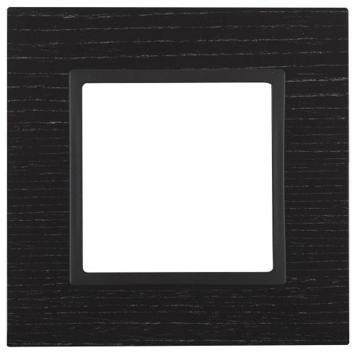 Рамка 1-м 14-5301-05 дерево Elegance черн. дерево+антрацит ЭРА Б0034565
