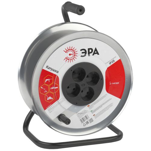 Катушка 4-м без заземл. IP20 K-M-4 метал. Эра Б0033024