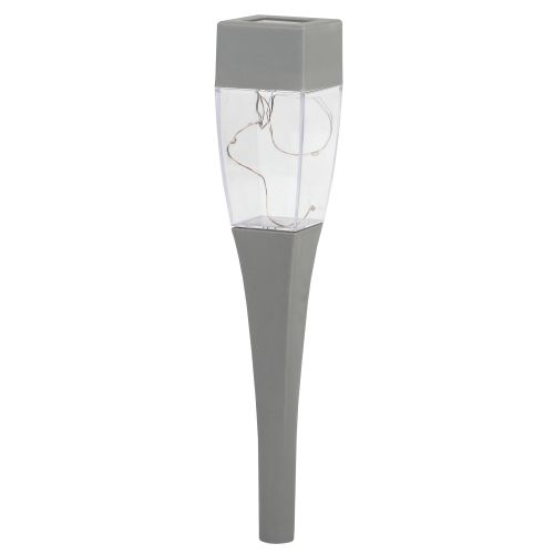 Светильник садовый SL-SS38-GLOW-2 38см солнечная батарея сталь пластик сер. ЭРА Б0032578