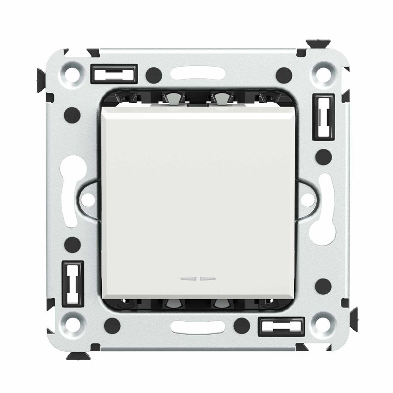 Инвертор 1-кл. 2мод. СП Avanti "Белое облако" 16А IP20 бел. DKC 4400123