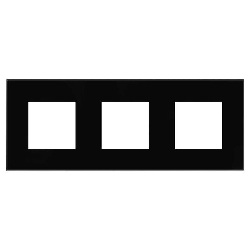 Рамка 3-м 6мод. Avanti "Черный квадрат" DKC 4402906