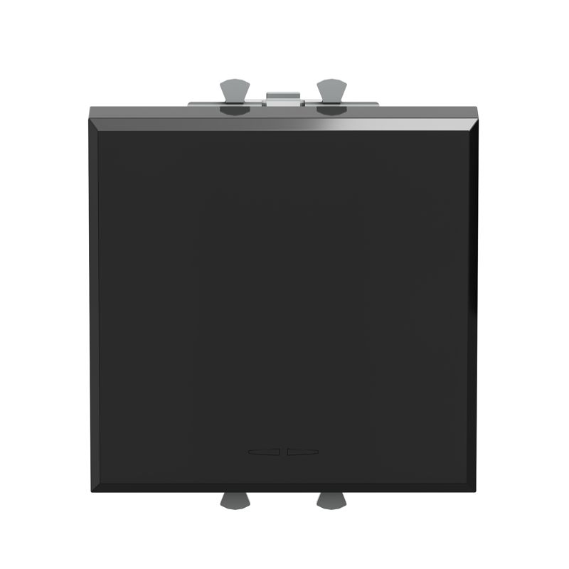 Инвертор модульный 1-кл. 2п 2мод. Avanti "Черный квадрат" 16А IP20 черн. DKC 4402122