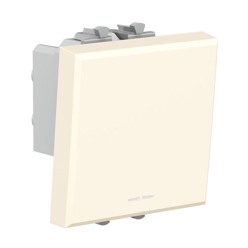 Инвертор модульный 1-кл. 2п 2мод. Avanti "Ванильная дымка" 16А беж. DKC 4405122