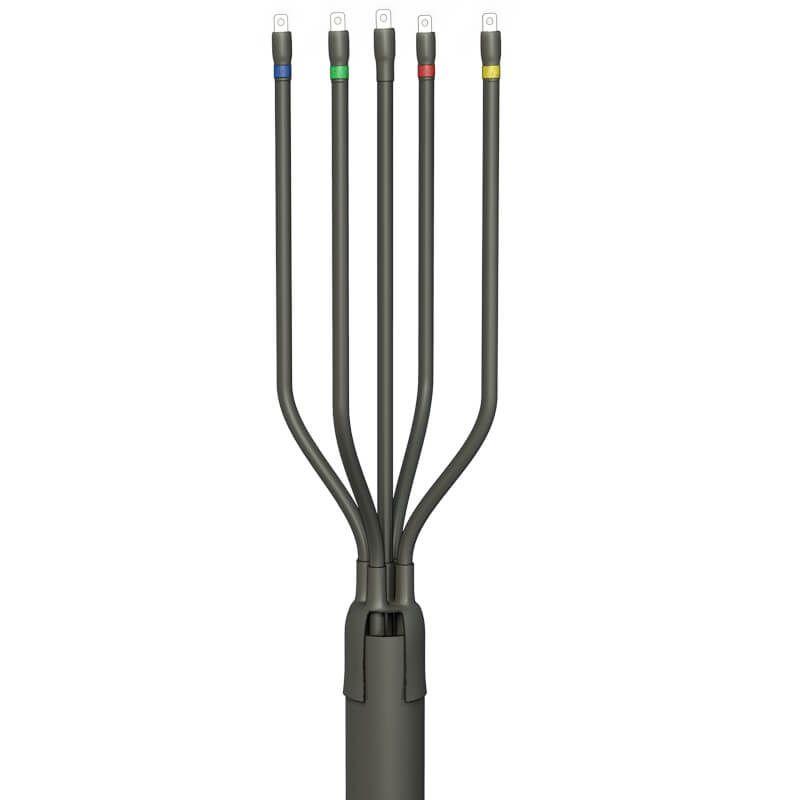 Муфта кабельная концевая универс. 1кВ 5 ПКВ(Н)Тп-1 (35-50) нг-Ls с наконечниками (пластик/ЭПР без брони) ГОФРОМАТИК zeta23345