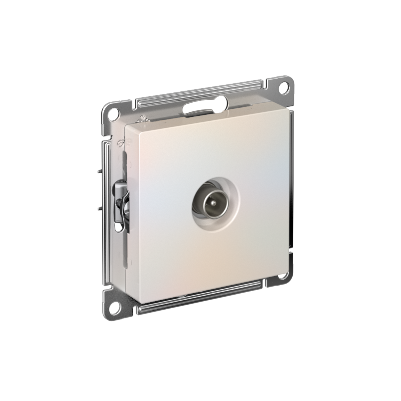 Розетка телевизионная TV AtlasDesign коннектор механизм жемчуж. SE ATN000493