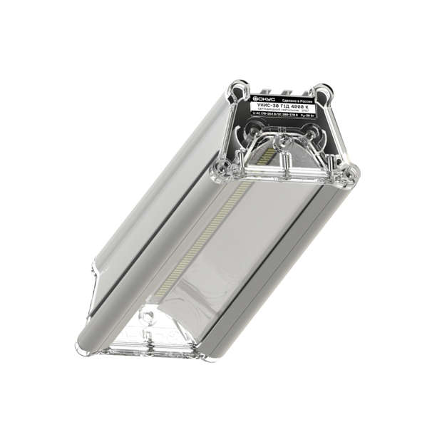 Светильник светодиодный УНИС-30 Г1Д IP67 4000К оконечный подвесное крепление ФОКУС UNIS0-030I0EDF03F06000