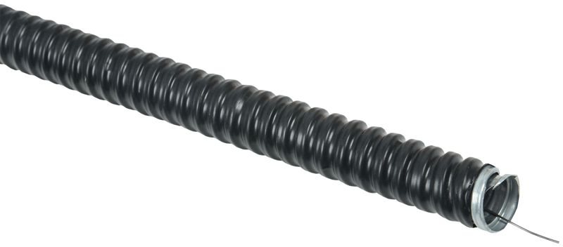 Металлорукав МПГнг-LS-10 d10 с протяжкой ELASTA (уп.50м) IEK CMP27-010-K02-050