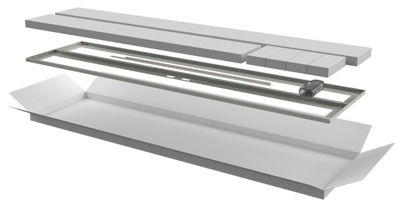 Дверь двустворчатая для шкафа LINEA N 42U 600мм перфорир. сер. ITK LN35-42U6X-D2P