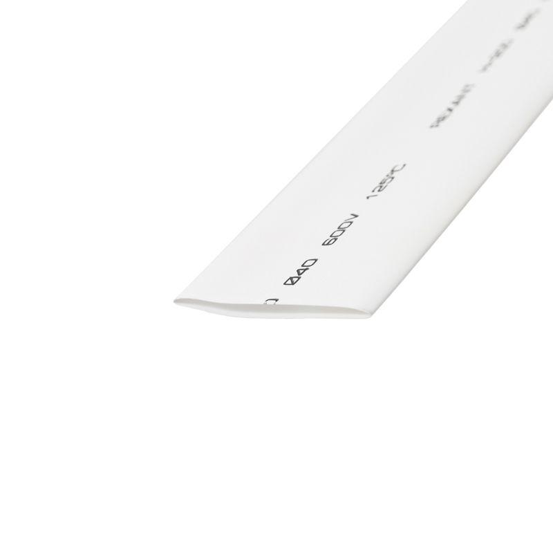 Трубка термоусадочная ТУТ нг 40.0/20.0 бел. 1м Rexant 24-0001