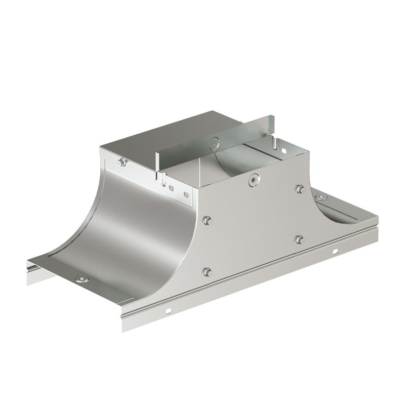 Крышка-ответвитель TSS осн. 600 H50 в комплекте с крепеж. эл. и соединения пластинами для монтажа DKC 37538K