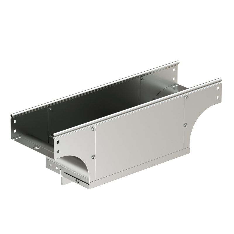 Ответвитель-переходник для лотка Т-образ. верт. TDSA 200х400 в комплекте с крепеж. эл. DKC 37615K