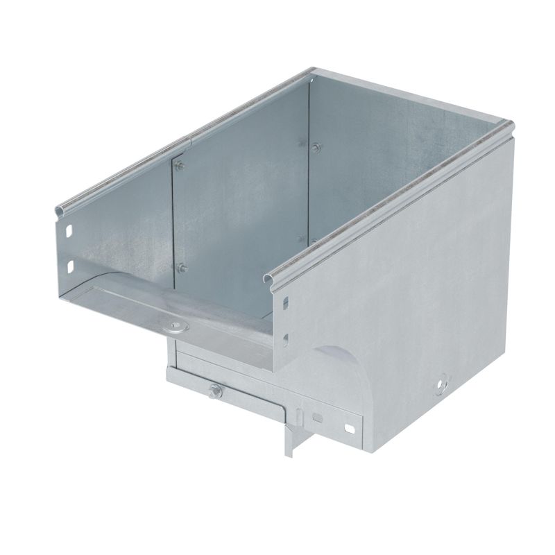 Угол для лотка вертикальный внешний правый 90град. 400х80 CDSD 90 в компл. с крепежн. элемент. DKC 37006K