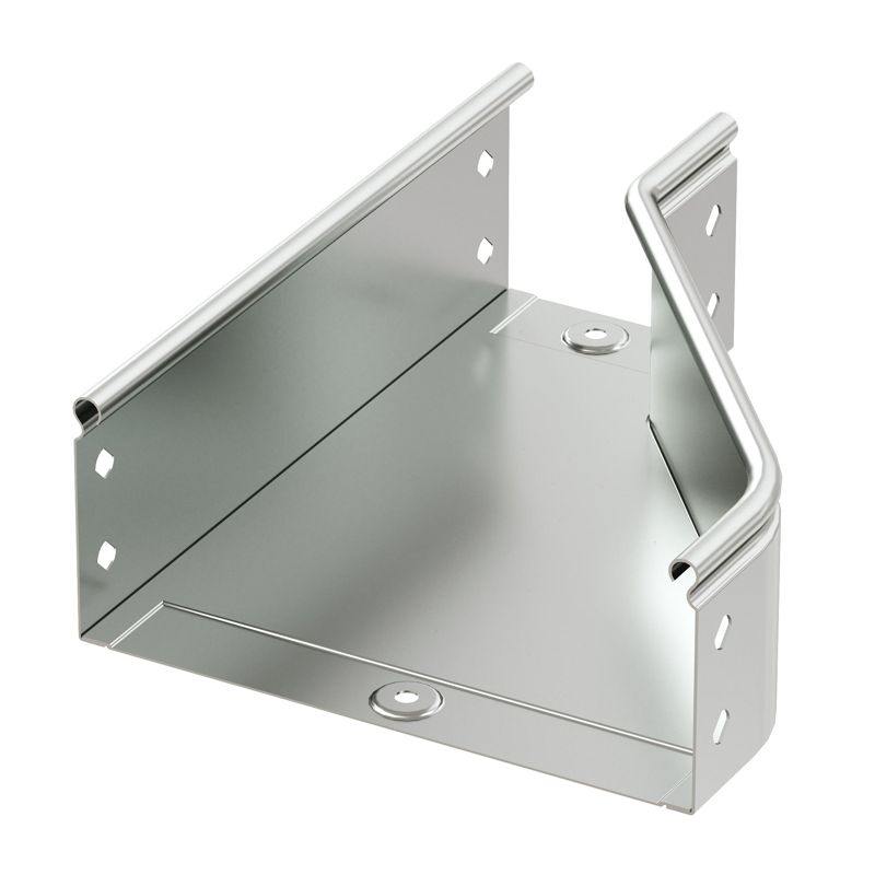 Переходник для лотка RRS левосторонний 100/80 H80 в комплекте с крепеж. эл. и соед. пластинами для монтажа DKC 36521KHDZ