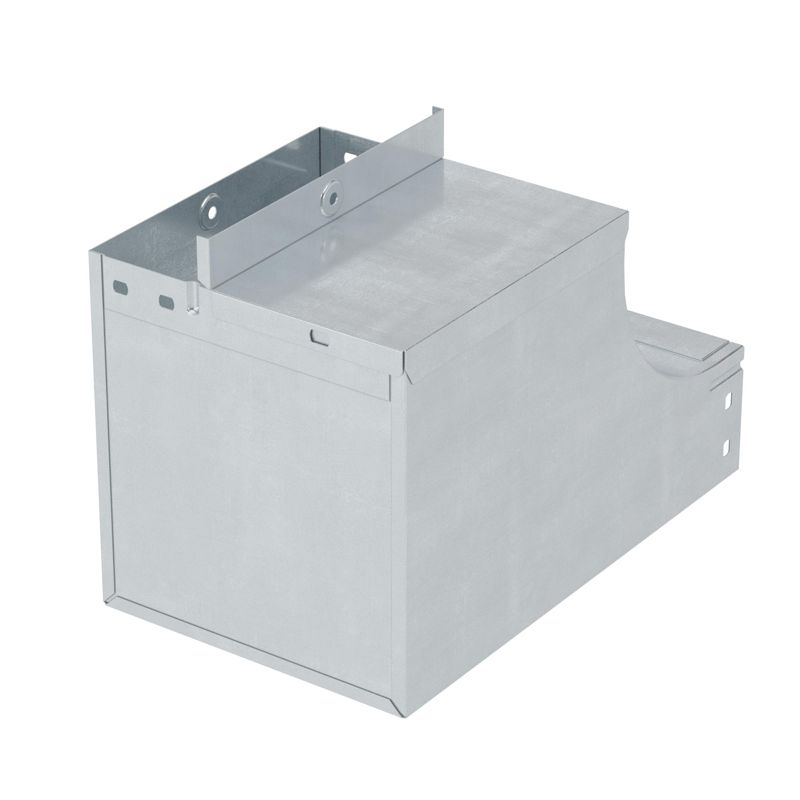 Угол для лотка вертикальный внешний правый 90град. 150х80 CSSD 90 в компл. с крепежн. элемент. гор. оцинк. DKC 37043KHDZ