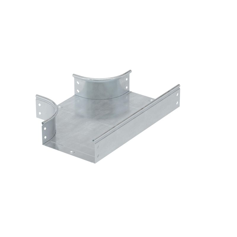 Ответвитель для лотка Т-образ. горизонт. DPT 150х50 в комплекте с крепеж. эл. цинк-ламель DKC 36123KZL