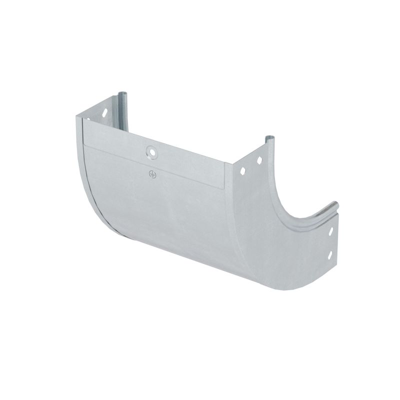 Угол для лотка вертикальный внутренний 90град. 500х80 CS 90 в компл. с крепежн. элемент. цинк-ламель DKC 36687KZL